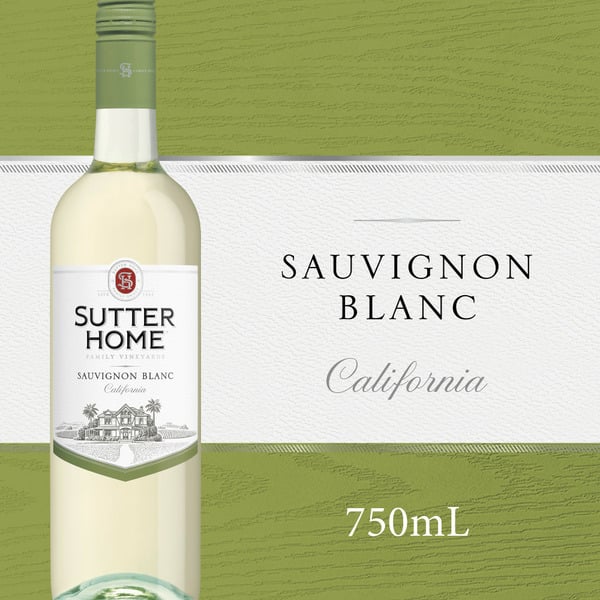 SUTTER HOME SAUVIGNON BLANC 750ML