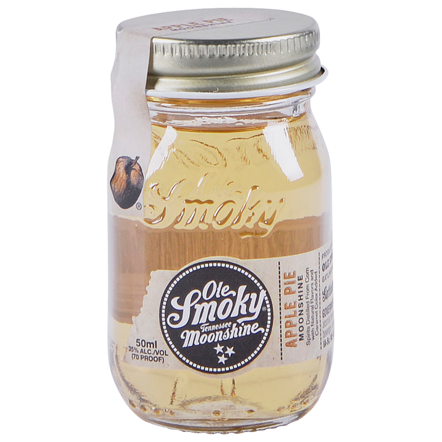 OLE SMOKY APPLE PIE MSHINE 70 Proof 50 ml