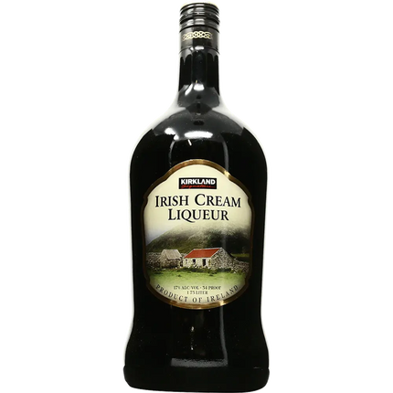 KIRKLAND SIGNATURE IRISH CREAM 34 Proof 1750 ml