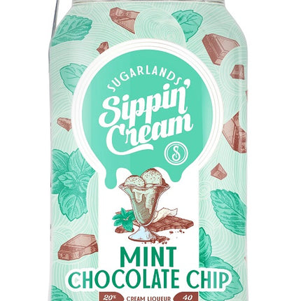 SUGARLANDS MINT CHOCOLATE CHIP CREAM 750ML 40 PROOF