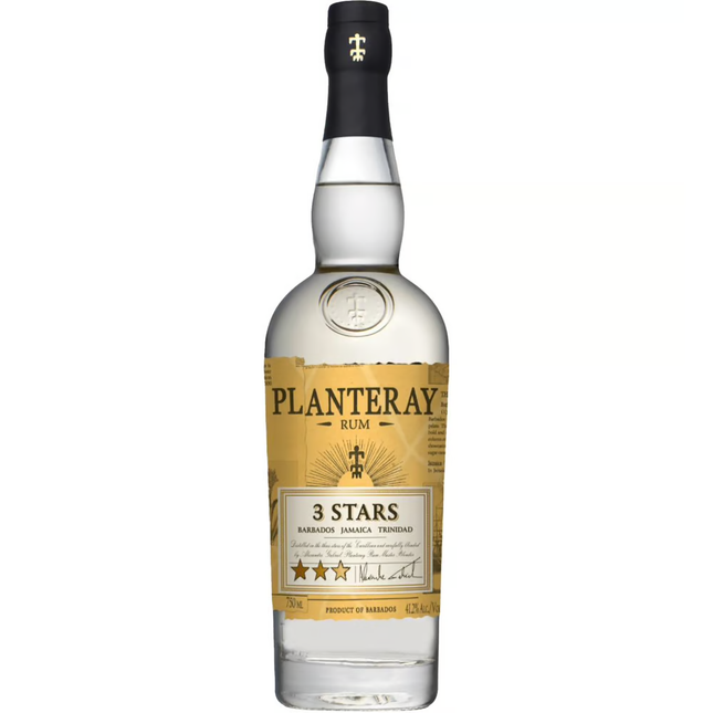 PLANTERAY 3 STARS RUM 750ML 82.4 PROOF