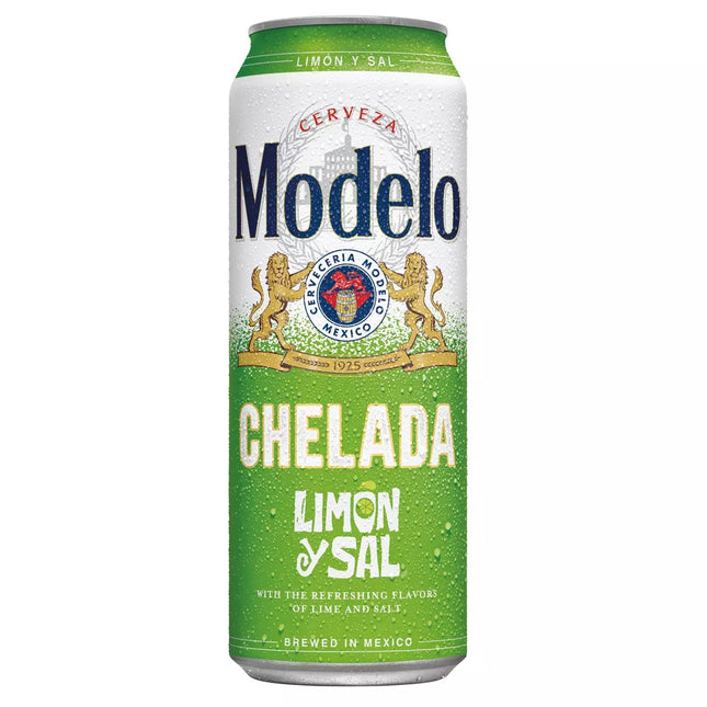 MODELO CHELADA LIMON Y SAL 1PK 24OZ CAN