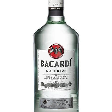 BACARDI SUPERIOR (P R) 80 Proof 1750 ml