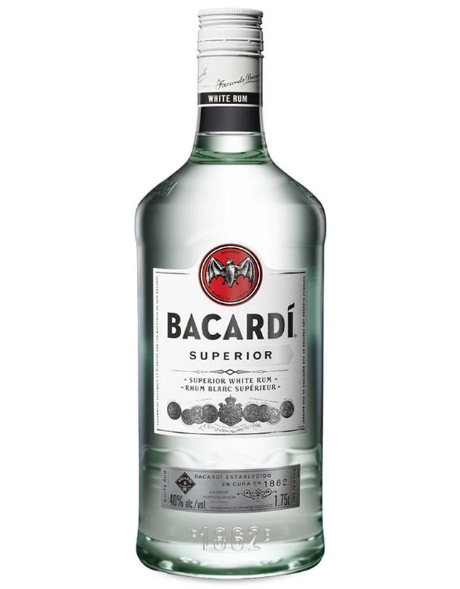 BACARDI SUPERIOR (P R) 80 Proof 1750 ml