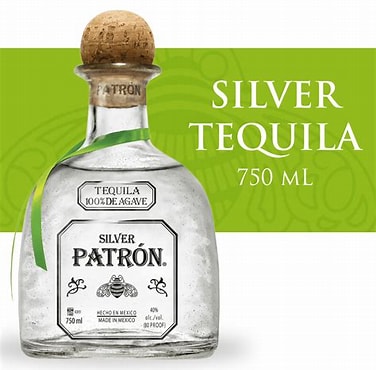 PATRON SILVER 80 PROOF 750ml