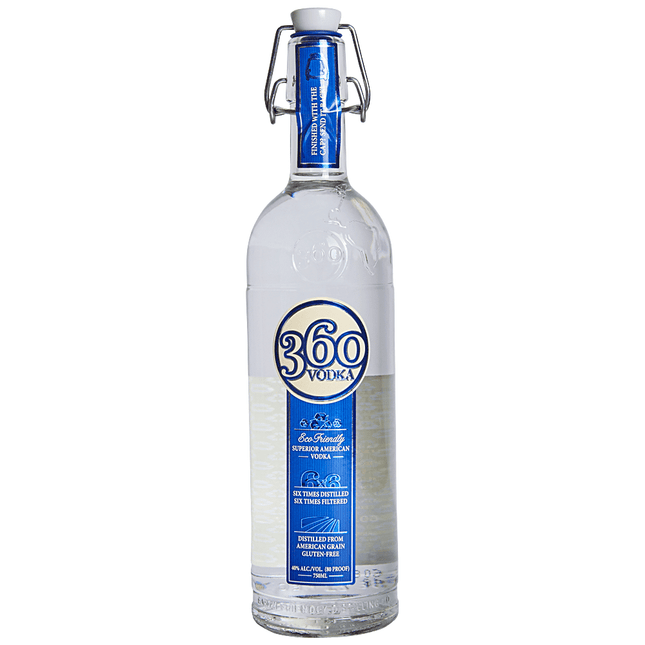 360 VODKA 80 Proof 750 ml