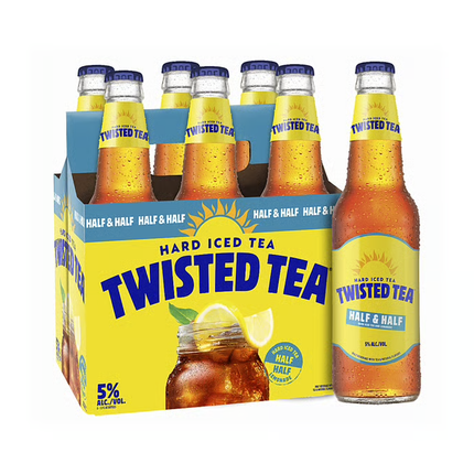 TWISTED TEA HALF & HALF 6PK 12OZ BOTTLE