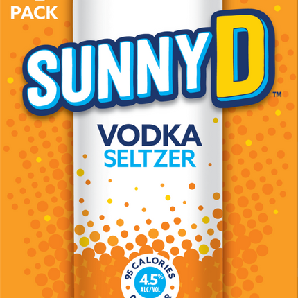 SUNNY D VODKA SELTZER 4PK