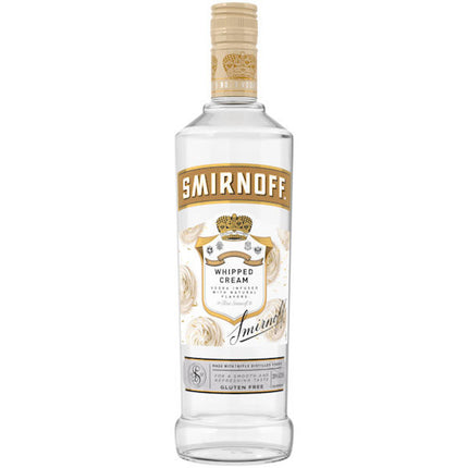 SMIRNOFF WHIPPED CREAM 60 Proof 750 ml