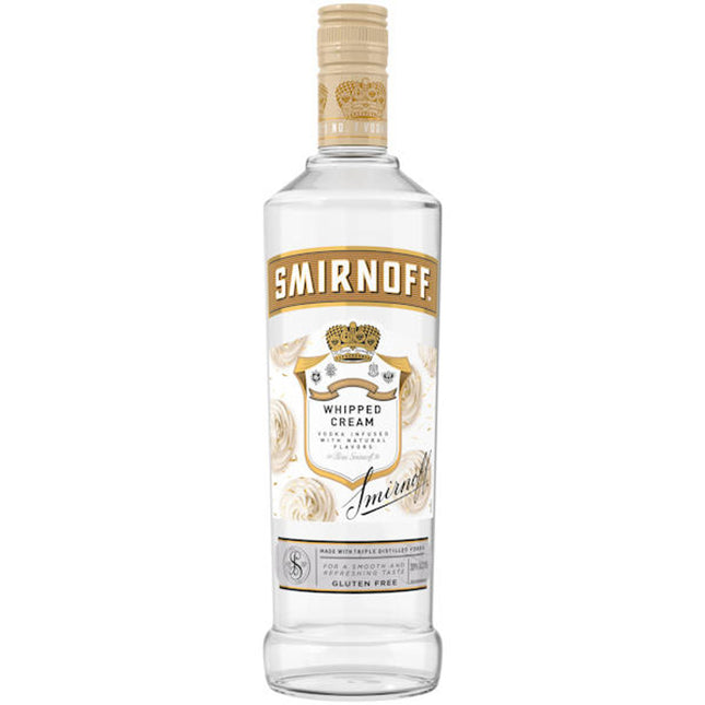 SMIRNOFF WHIPPED CREAM 60 Proof 750 ml