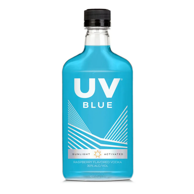 UV BLUE RASPBERRY PL 60 Proof 375 ml