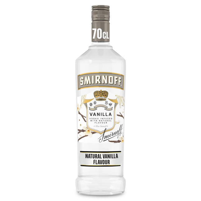 SMIRNOFF VANILLA 1.75LTR 80 PROOF