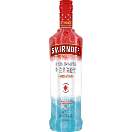 SMIRNOFF RED, WHITE & BERRY PL 60 Proof 1750 ml