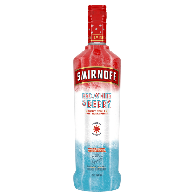 SMIRNOFF RED WHITE  & MERRY 750 ML