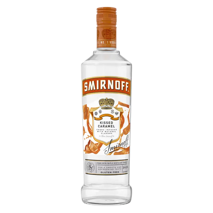 SMIRNOFF KISSED CARMEL 60 Proof 750 ml