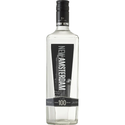 NEW AMSTERDAM VODKA-100 100 Proof 750 ml
