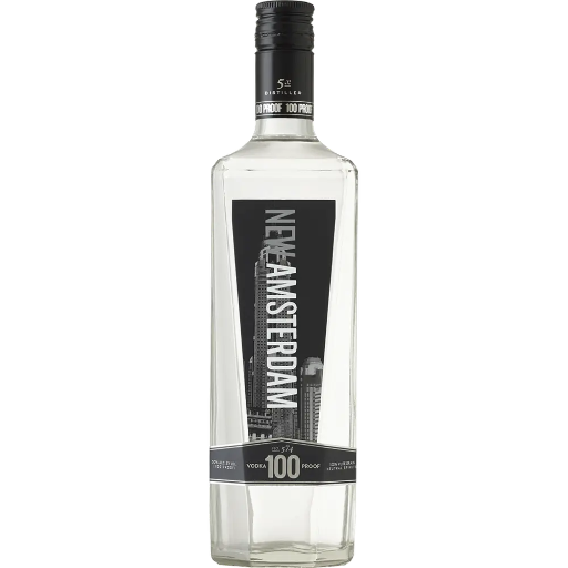 NEW AMSTERDAM VODKA-100 100 Proof 750 ml