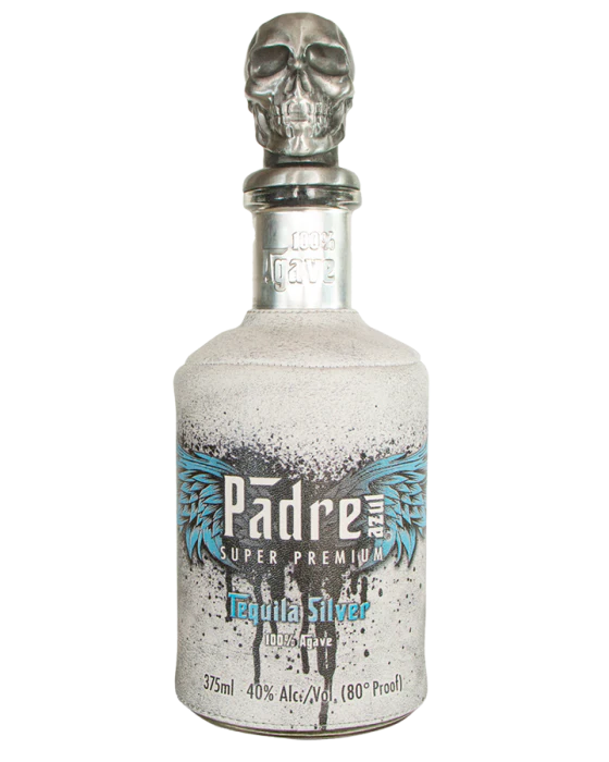 PADRE AZUL SUPER PREMIUM SILVER TEQUILA 375ML 80 PROOF