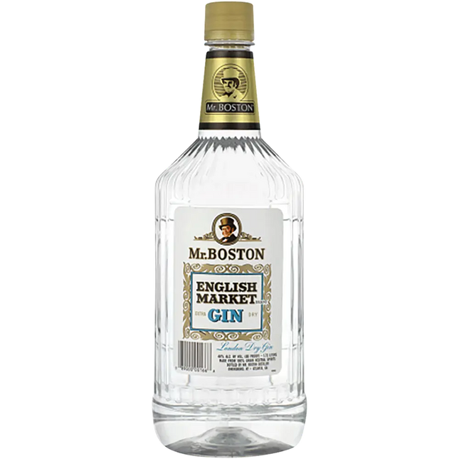 MR BOSTON ENGLISH MARKET GIN 80 Proof 1000 ml