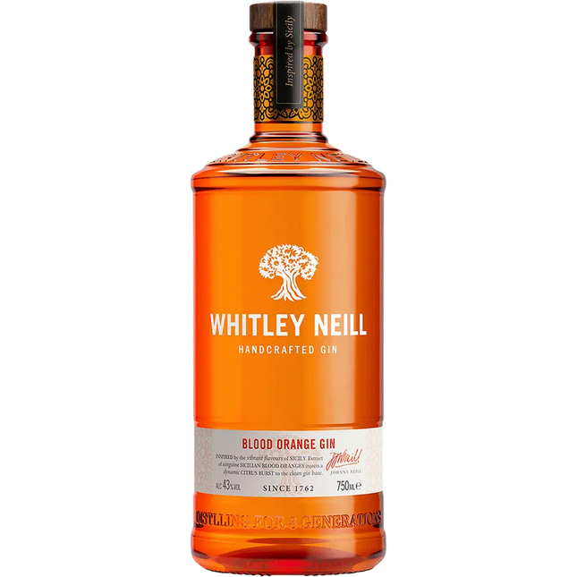 WHITLEY NEILL BLOOD ORANGE GIN 86 Proof