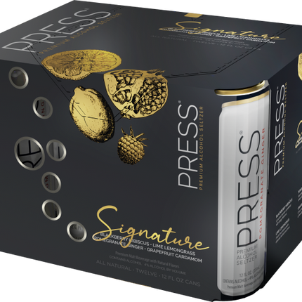 PRESS SIGNATURE VARIETY  12OZ 12 CAN
