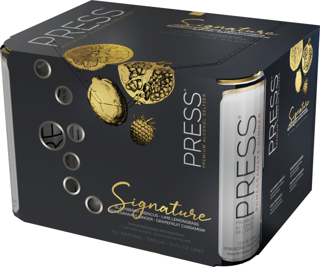 PRESS SIGNATURE VARIETY  12OZ 12 CAN
