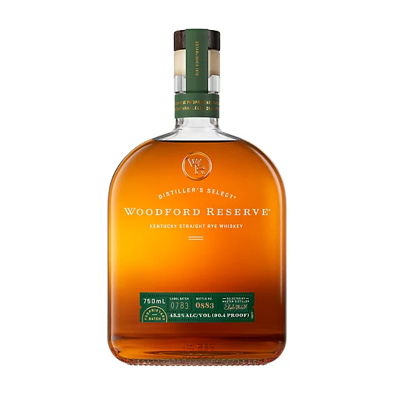 WOODFORD RESERVE RYE 90.4 Proof 750 ml