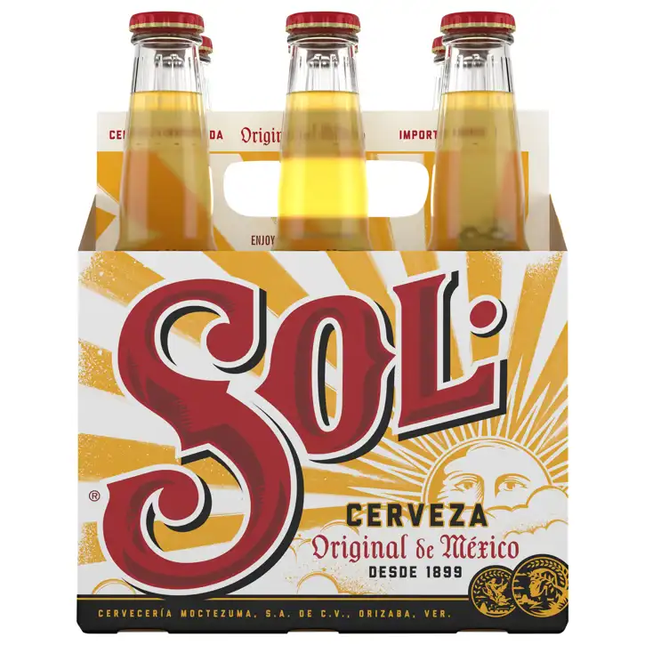 SOL CERVEZA 6PK 11.2OZ BOTTLE