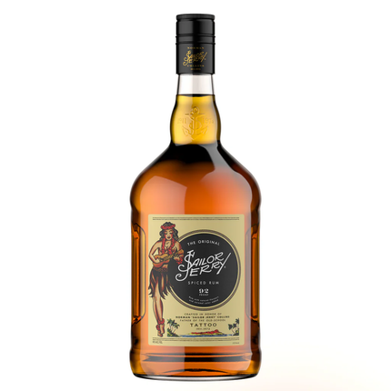 SAILOR JERRY SPICED NAVY RUM 92 Proof 1750 ml