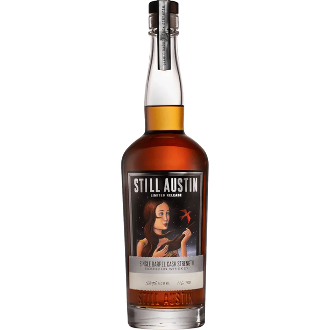 STILL AUSTIN CASK STRENGTH BOURBON WHISKEY 750ML 116 PROOF