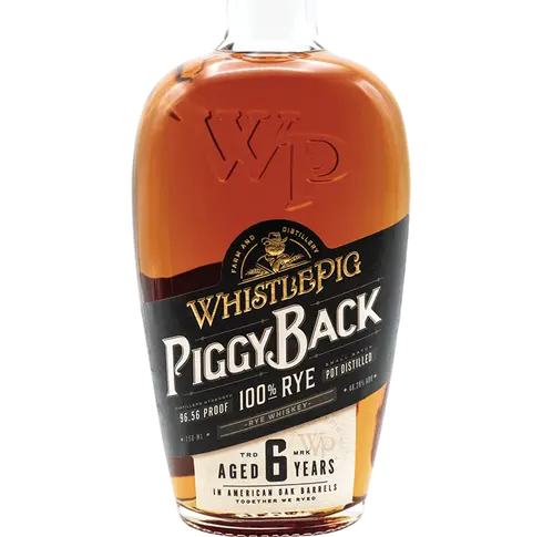 WHISTLEPIG PIGGYBACK BBN-6 YR 100 Proof 750 ml
