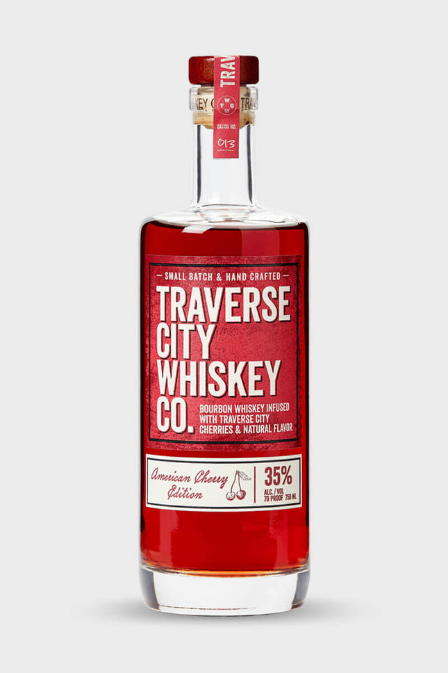TRAVERSE CITY WHSKY CO CHERRY 70 Proof 750 ml