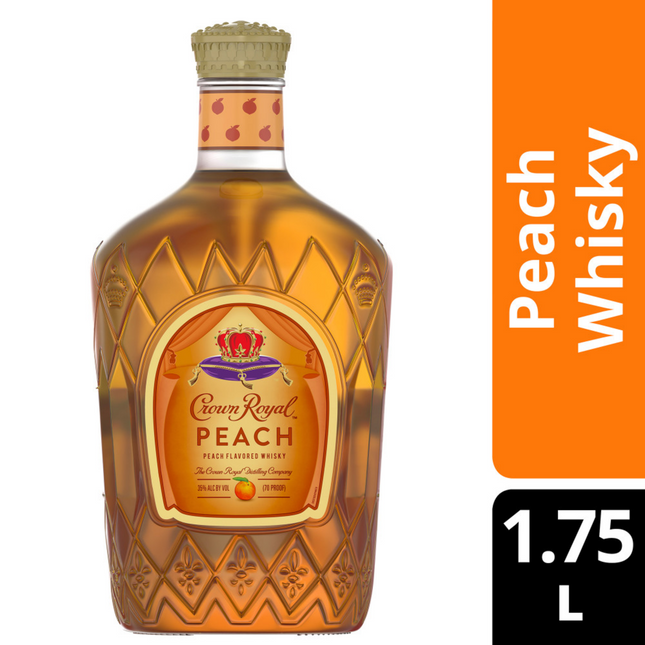 CROWN ROYAL PEACH 70 Proof 1750 ml
