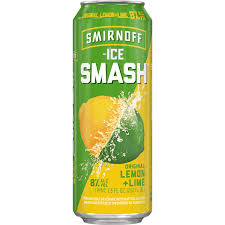 Smirnoff Smash Lemon And Lime 23.5oz 1PKCan