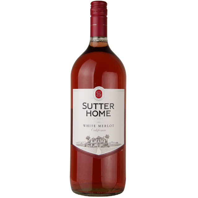 SUTTER HOME WHITE MERLOT 1.5L