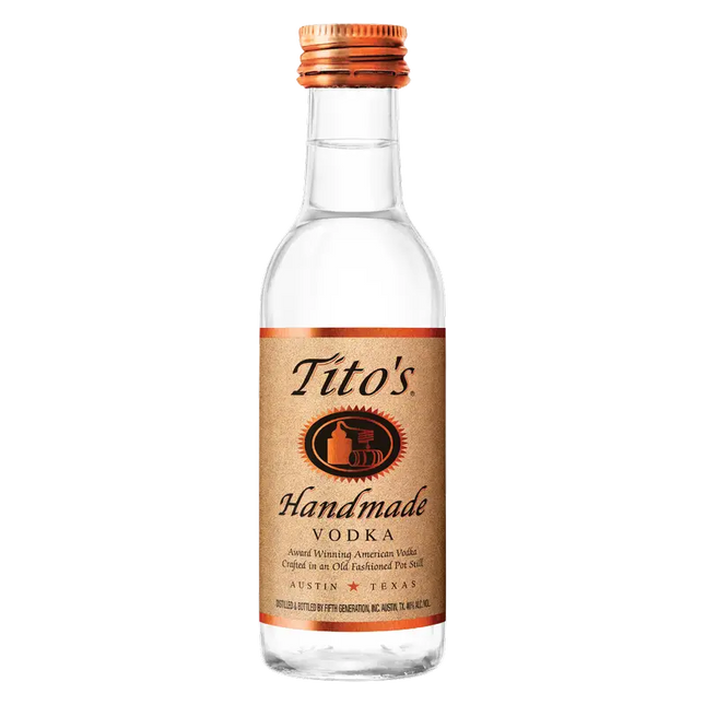 TITO'S HANDMADE VODKA 80 Proof 50 ml
