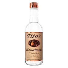 TITO'S HANDMADE VODKA 80 Proof 375 ml