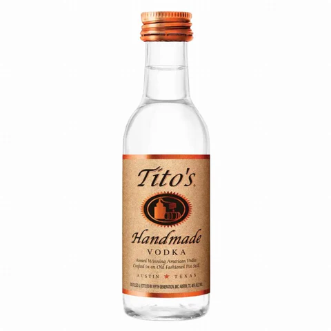 TITO'S HANDMADE VODKA 80 Proof 200 ml