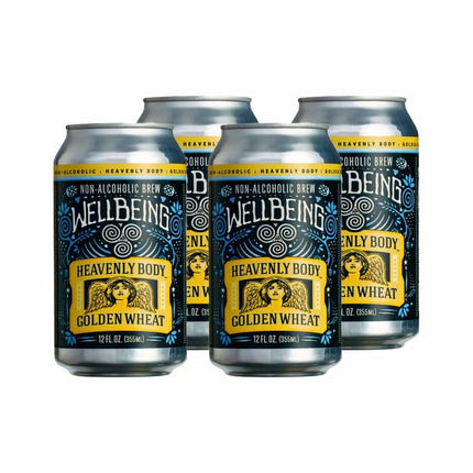 WELLBEING HEAVENLY BODY GOLDEN WHEAT 4PK 12OZ