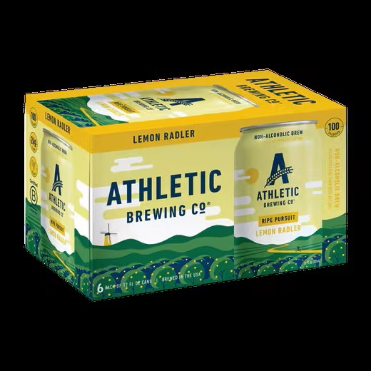 ALTHLETIC RIPE PURS RADLR 6PK