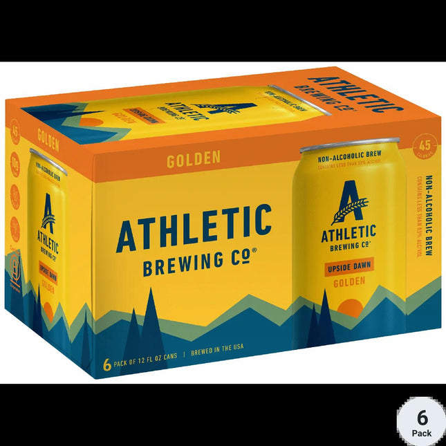 ATHLETIC UPSIDE DAWN GOLDEN ALE N/A 1/6PK 12OZ CAN