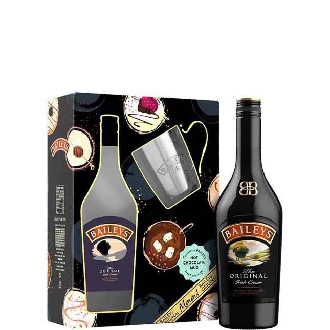 Baileys Original with Glass Mug Gift Set 750ml