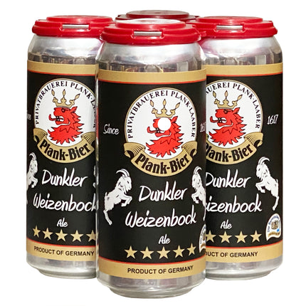 PLANK DUNKLE WEIZENBOCK 4PK 16OZ CAN