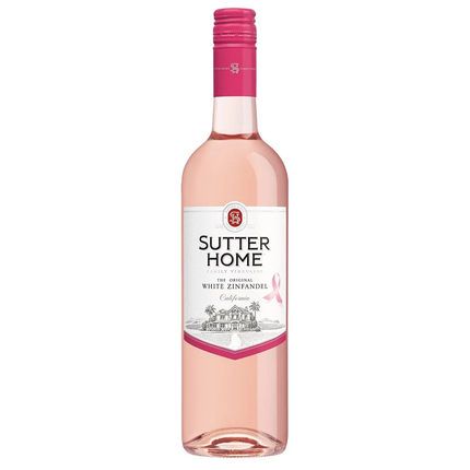 SUTTER HOME WHITE ZINFANDEL 750ML