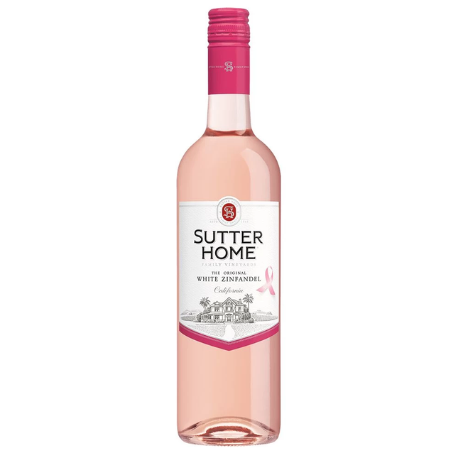 SUTTER HOME WHITE ZINFANDEL 750ML