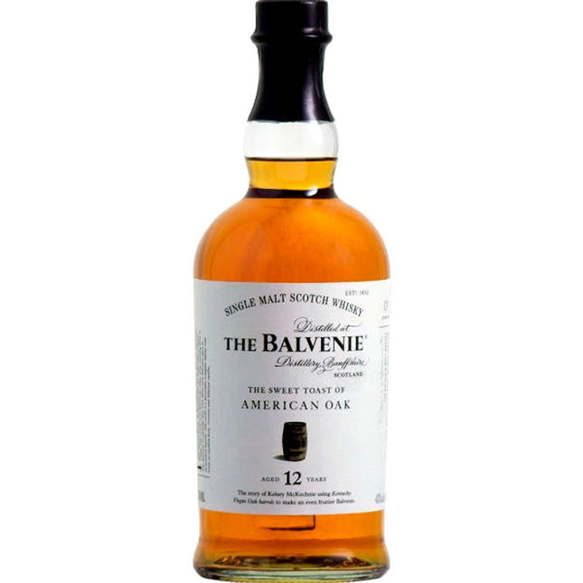BALVENIE AMERICAN OAK-12 YR 86 Proof 750 ml