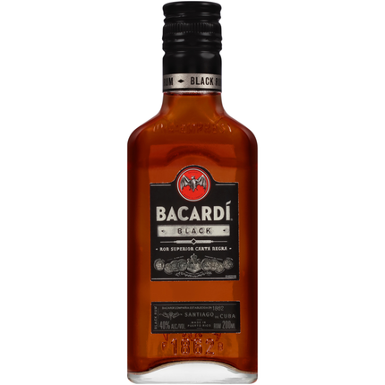 BACARDI BLACK 80 Proof 375 ml