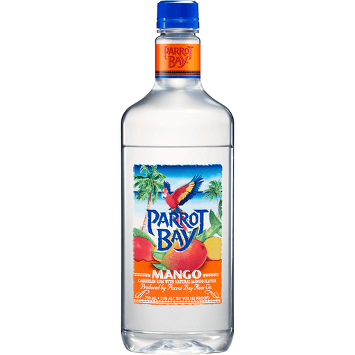 PARROT BAY MANGO RUM 42 Proof 750 ml