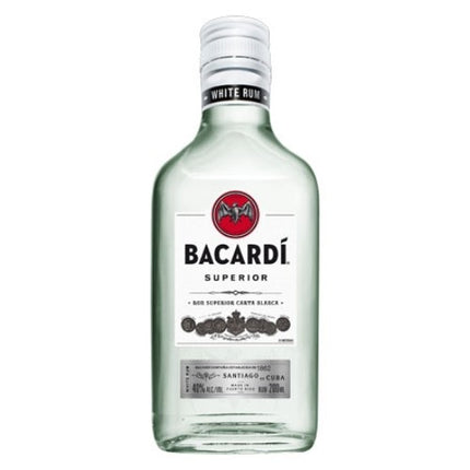 BACARDI SUPERIOR (P R) 80 Proof 200 ml
