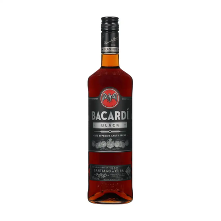BACARDI BLACK 80 Proof 750 ml